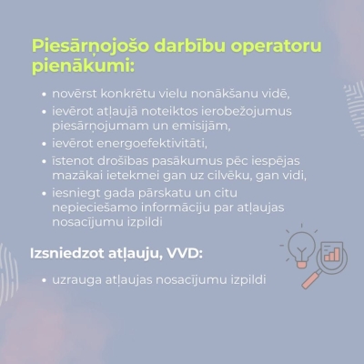 A,B un C kategoriju piesārņojošās darbības - kas tās ir?