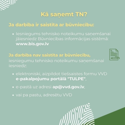 Valsts vides dienesta tehniskie noteikumi - kas tie ir? 