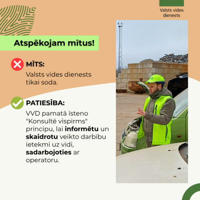Mīts:&nbsp;Valsts vides dienests tikai soda.
