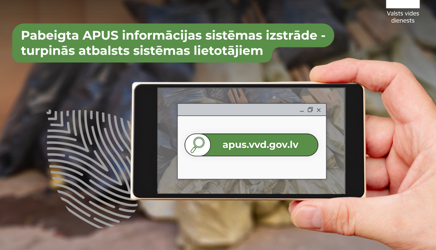Pabeigta APUS informācijas sistēmas izstrāde - turpinās atbalsts sistēmas lietotājiem