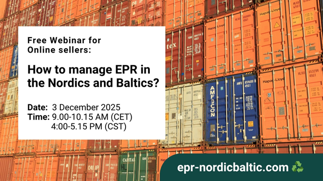 Foto ar pārvadājuma kastēm fonā un reģistrēšanās informāciju