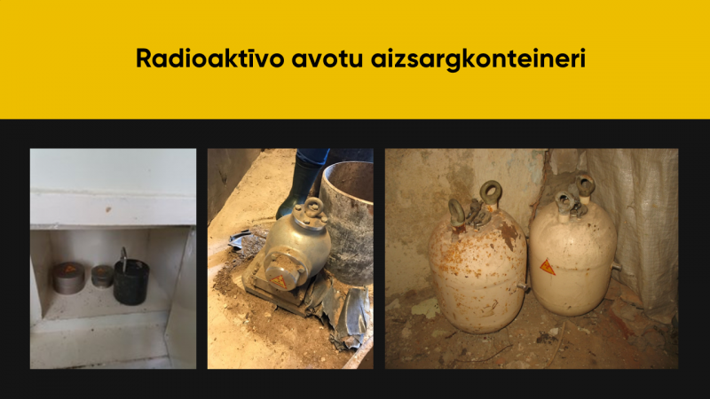 Radioaktīvo avotu aizsargkonteineri