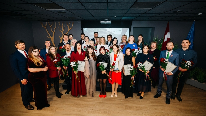 Par nozīmīgu ieguldījumu vides aizsardzībā 2024. gadā svinīgā ceremonijā godināti VVD darbinieki