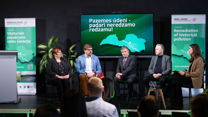 Atklājot Šveices – Latvijas sadarbības programmu, Aizkraukles novadā diskutē par ūdens resursu vērtību un aizsardzību