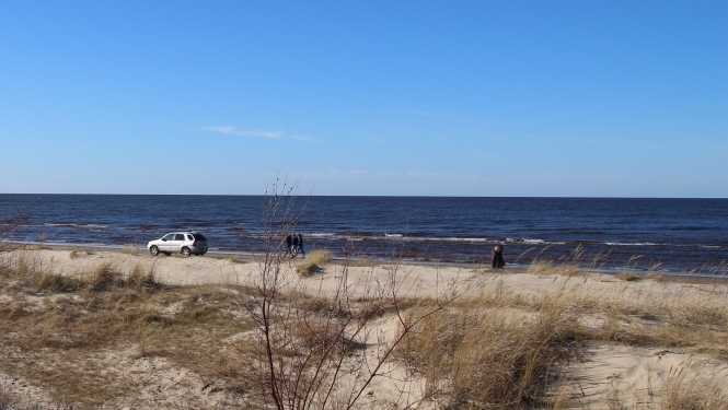 Baltijas jūras pludmale