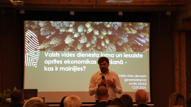 VVD dalība atkritumu apsaimniekošanas semināra