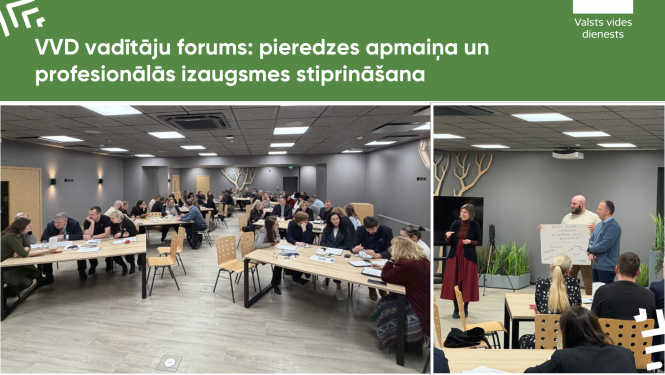 Aizvadīts VVD vadītāju forums: pieredzes apmaiņa un profesionālās izaugsmes stiprināšana