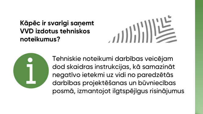 Plāno būvniecību vai saimniecisko darbību? VVD skaidro, kad nepieciešami tehniskie noteikumi 