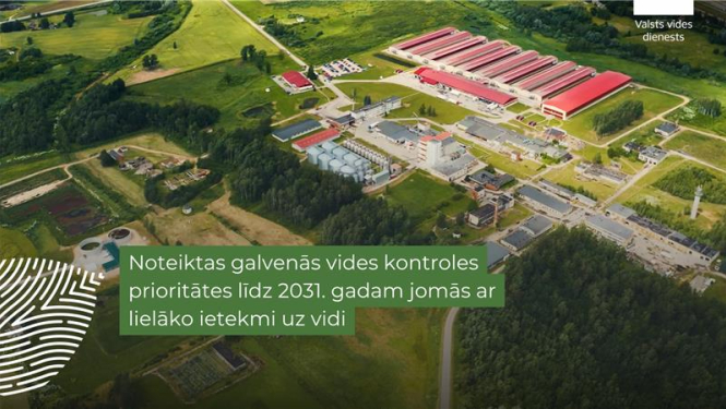 VVD: Noteiktas galvenās vides kontroles prioritātes līdz 2031. gadam jomās ar lielāko ietekmi uz vidi