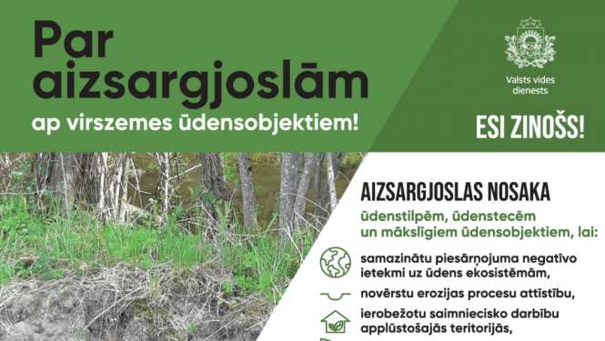 Par aizsargjoslām ap virszemes ūdensobjektiem