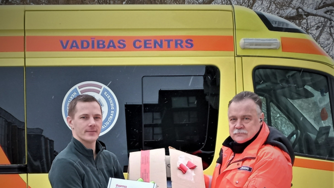 VVD šodien nodevis radiācijas mēriekārtu dāvinājumu Neatliekamās medicīniskās palīdzības dienestam