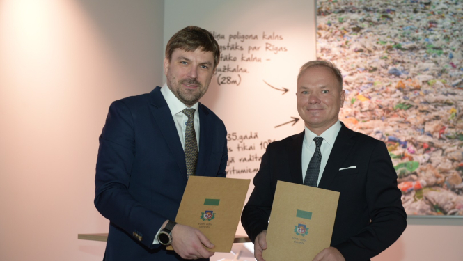 VVD un Latvijas Atkritumu saimniecības uzņēmumu asociācija paraksta sadarbības memorandu