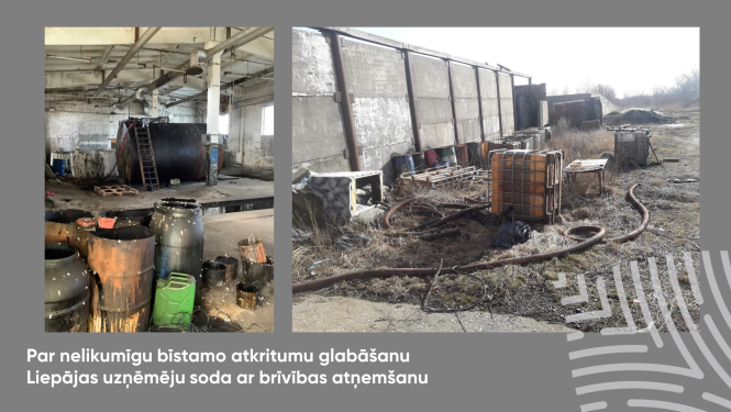 Bīstamo atkritumu glabāšana