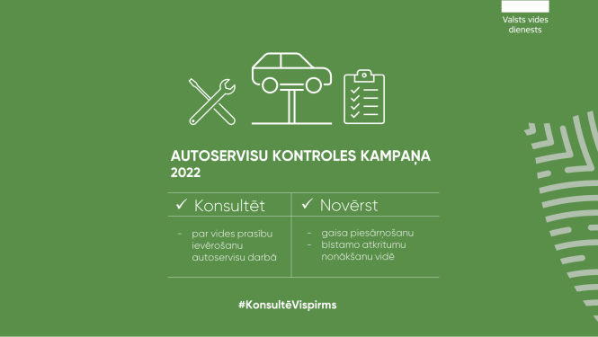 VVD uzsāk autoservisu kontroles kampaņu