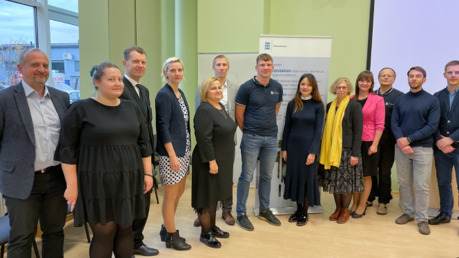 Kopbilde ar VVD un Igaunijas Vides pārvaldes delegācijām