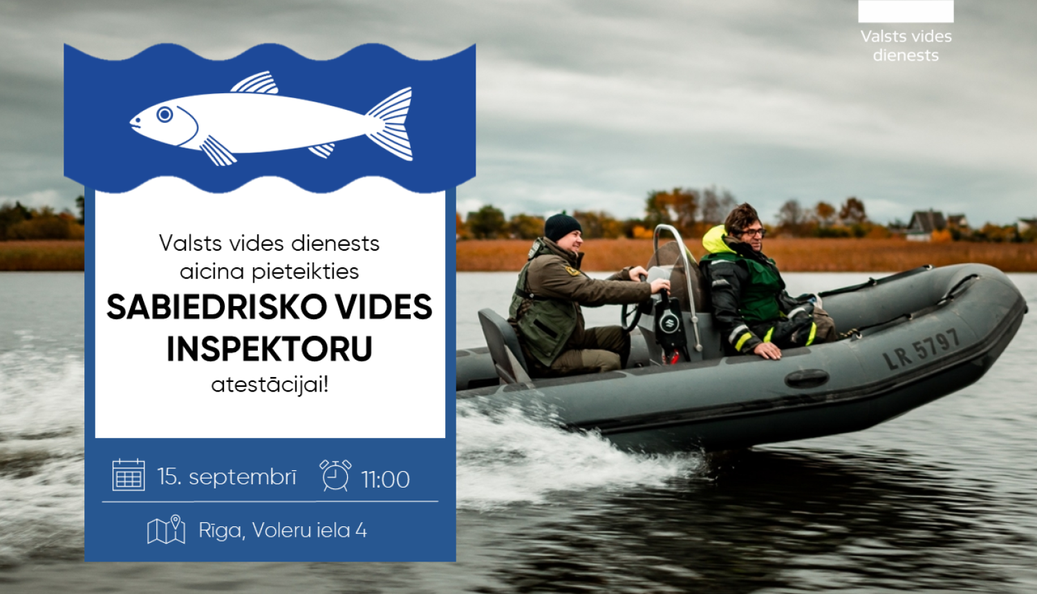 VVD aicina pieteikties sabiedrisko vides inspektoru atestācijai