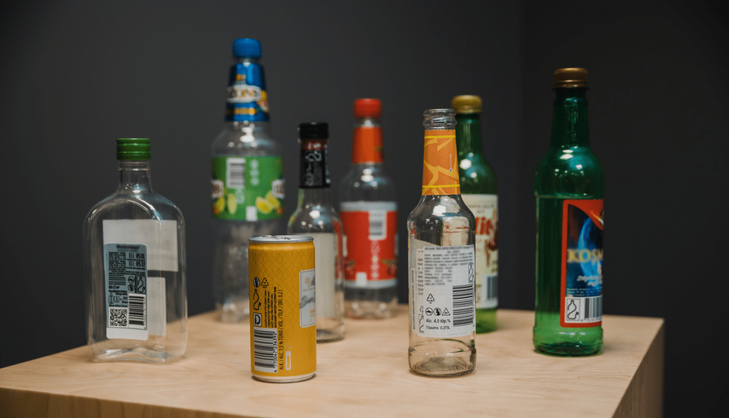 Depozīta sistēma - pudeles