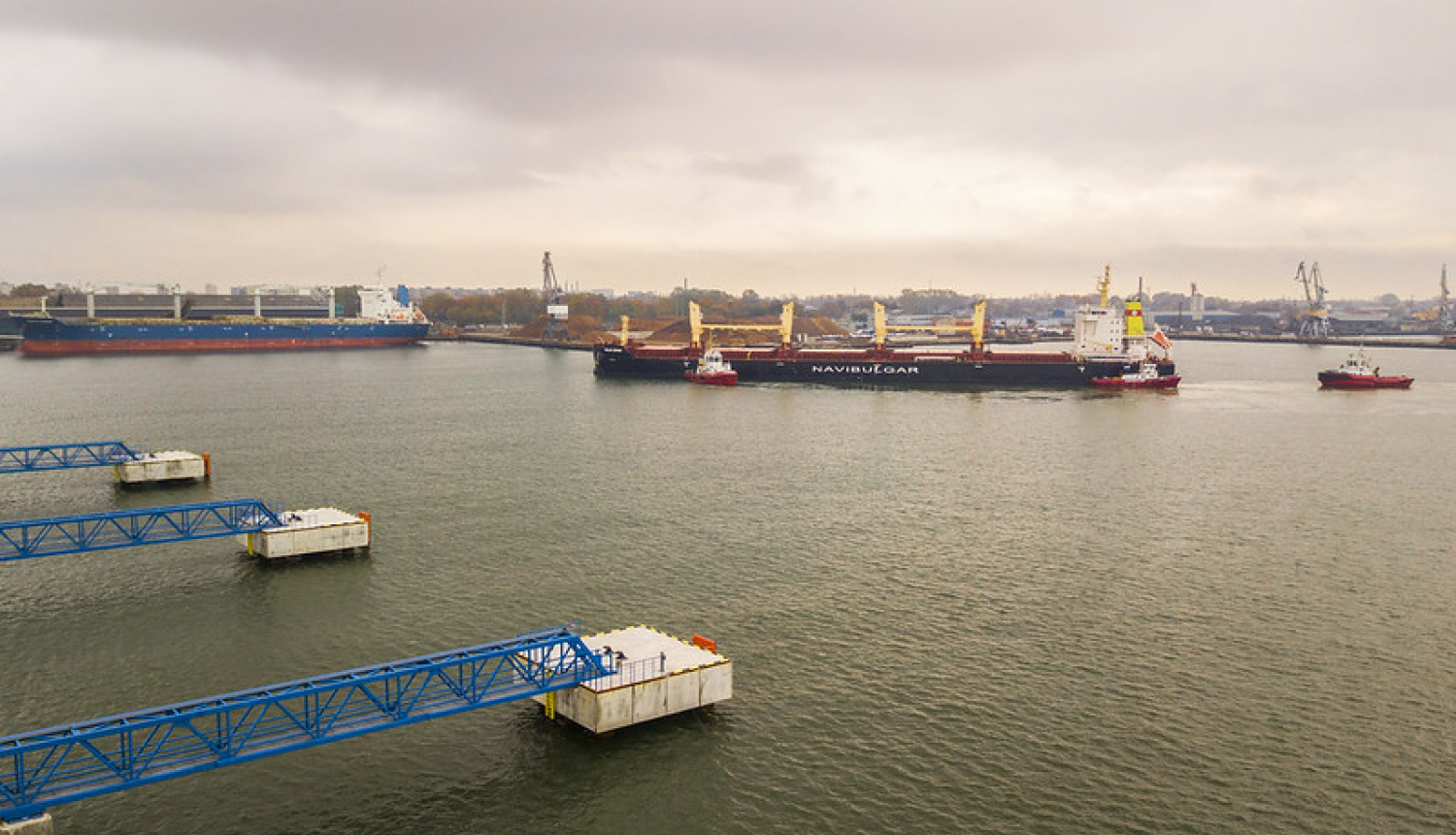 Liepājas ostas skats