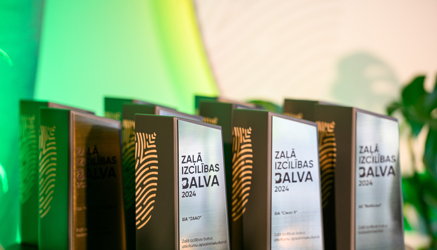 Valsts vides dienests desmit nominācijās pasniedz gada balvu vides aizsardzībā “Zaļā izcilība” 