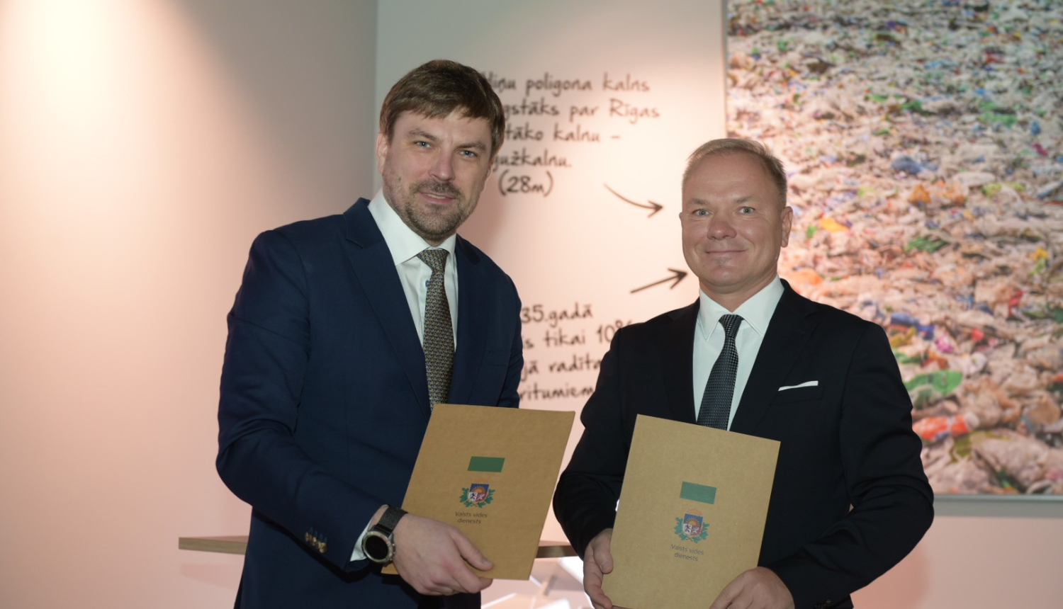 VVD un Latvijas Atkritumu saimniecības uzņēmumu asociācija paraksta sadarbības memorandu