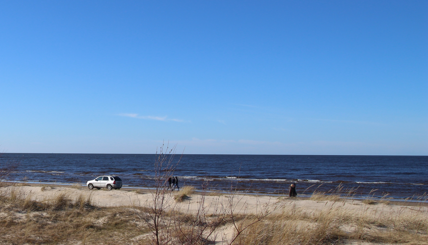 Baltijas jūras pludmale