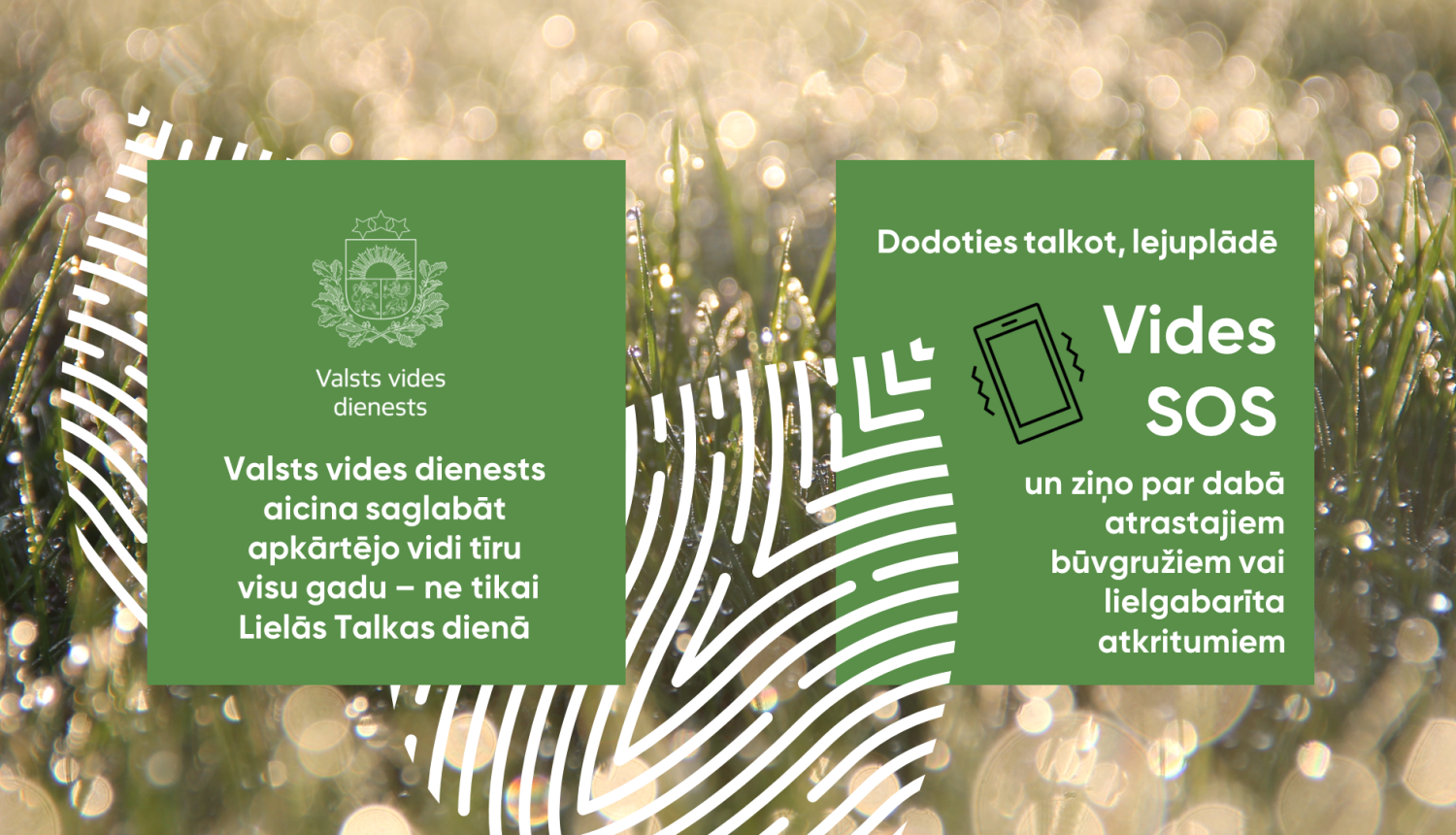 VVD aicina saglabāt apkārtējo vidi tīru visu gadu – ne tikai Lielās Talkas dienā