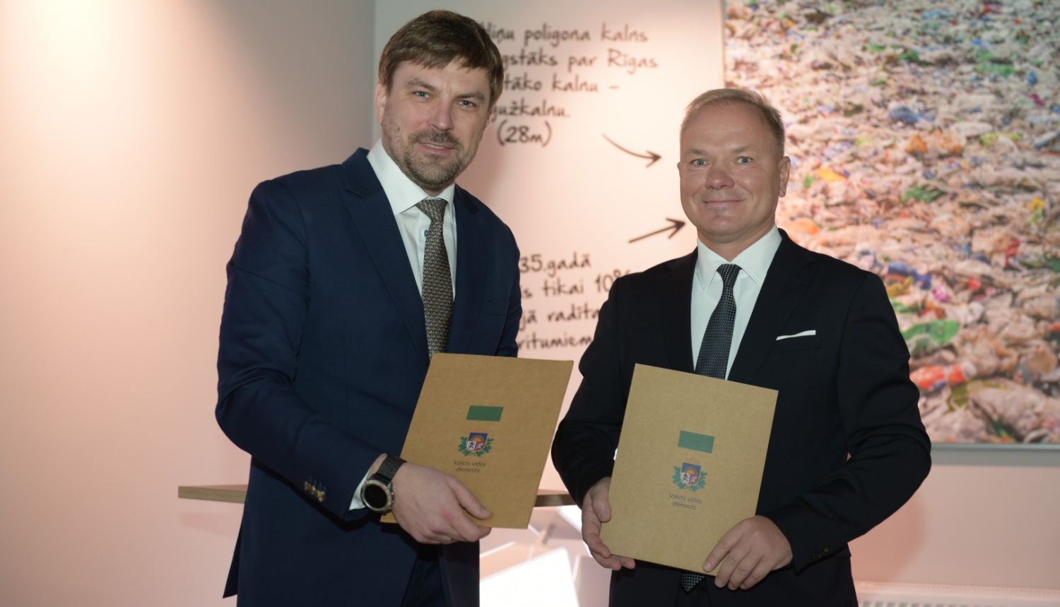 VVD un Latvijas Atkritumu saimniecības uzņēmumu asociācija paraksta sadarbības memorandu